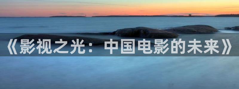 草莓视频在线下载ios.免费：《影视之光：中国电影的未来》